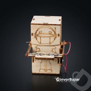 DIY swallow coin robot technology small production homemade children's scientific experiment