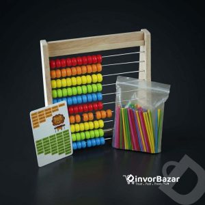 Mathematics Calculation Abacus Stand Kidsren's Addition and Subtraction Teaching